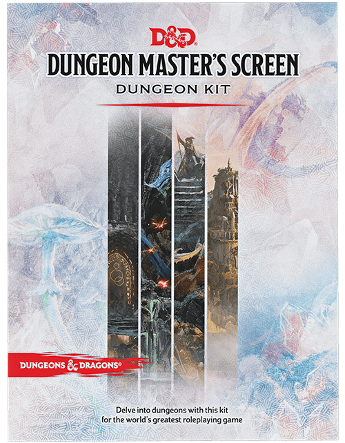 D&D Dungeon Masters Screen Dungeon Kit