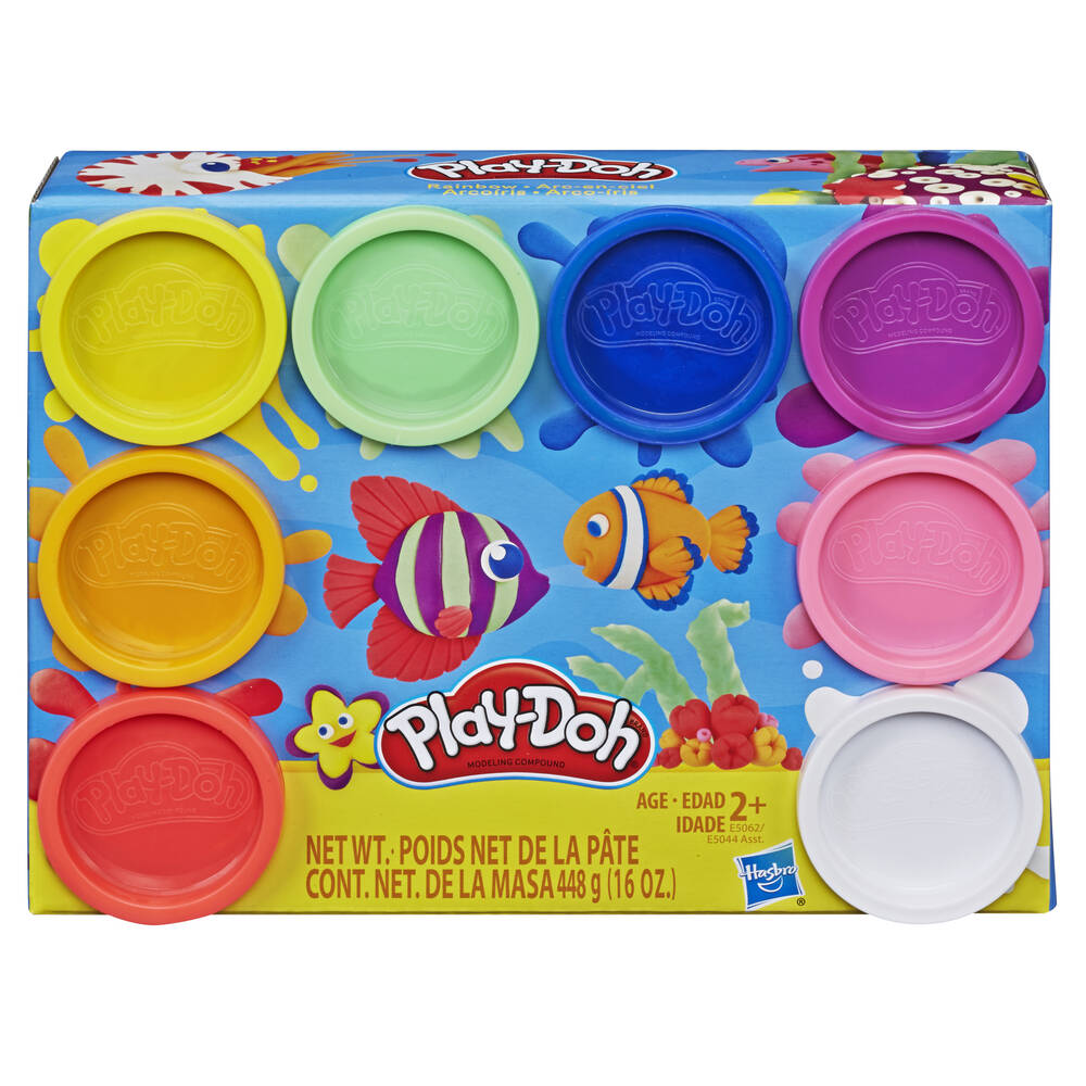 Play-Doh: Modeling Compound 8-Pack of Non-Toxic Colors Assortment
