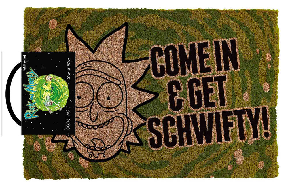 Rick and Morty - Get Schwifty - Doormat
