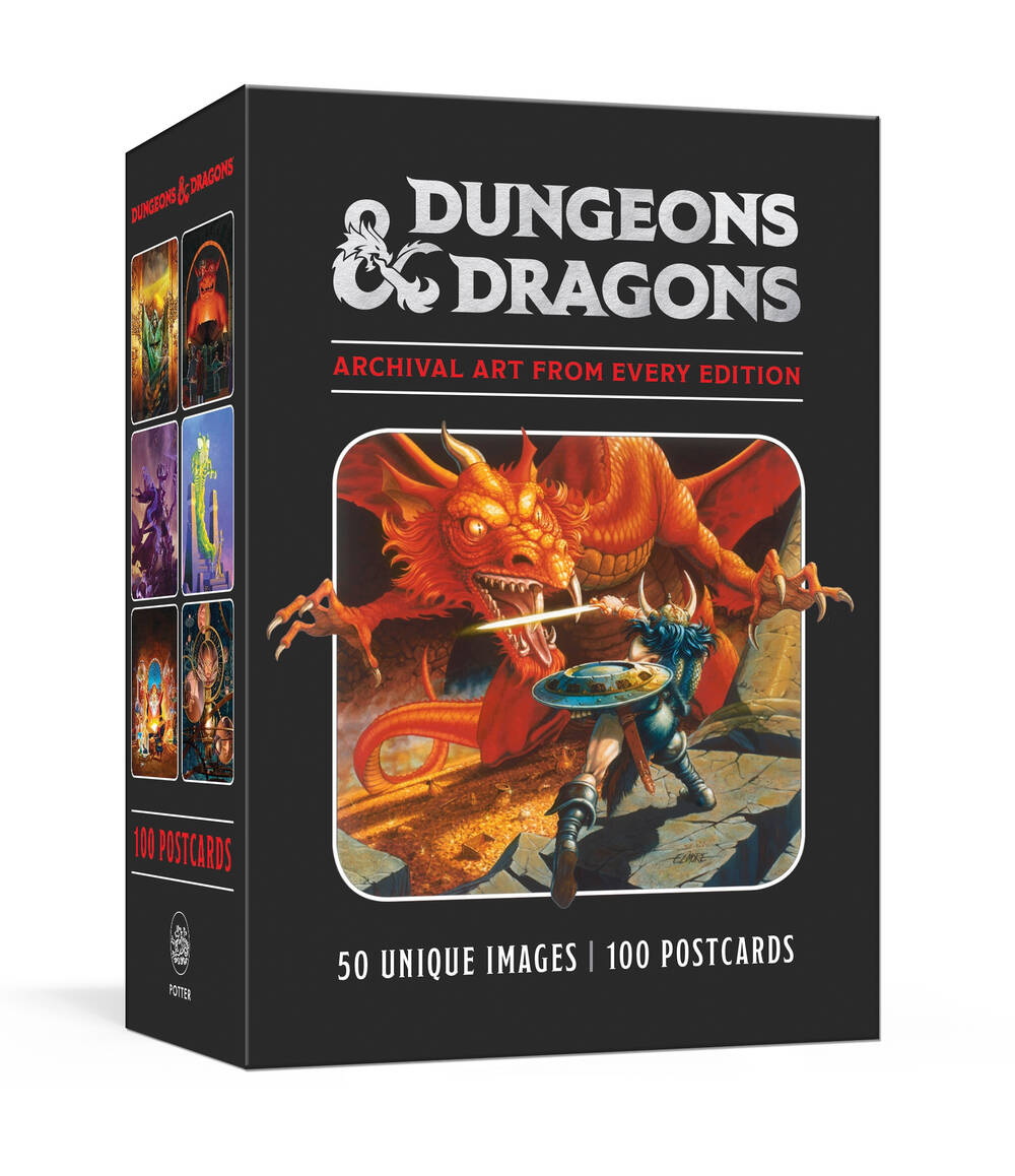 Dungeons & Dragons: 100 Postcards - Archival Art from Every Edition
