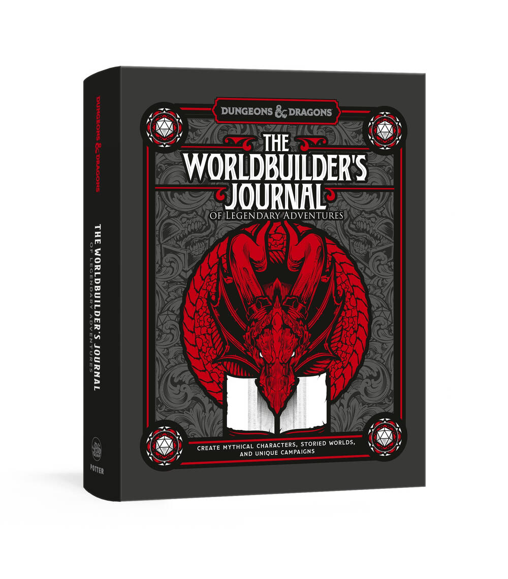 The Worldbuilders Journal of Legendary Adventures (Dungeons & Dragons): 365 Questions to Help You Create Mythical Characters, Storied Worlds, and Unique Campaigns