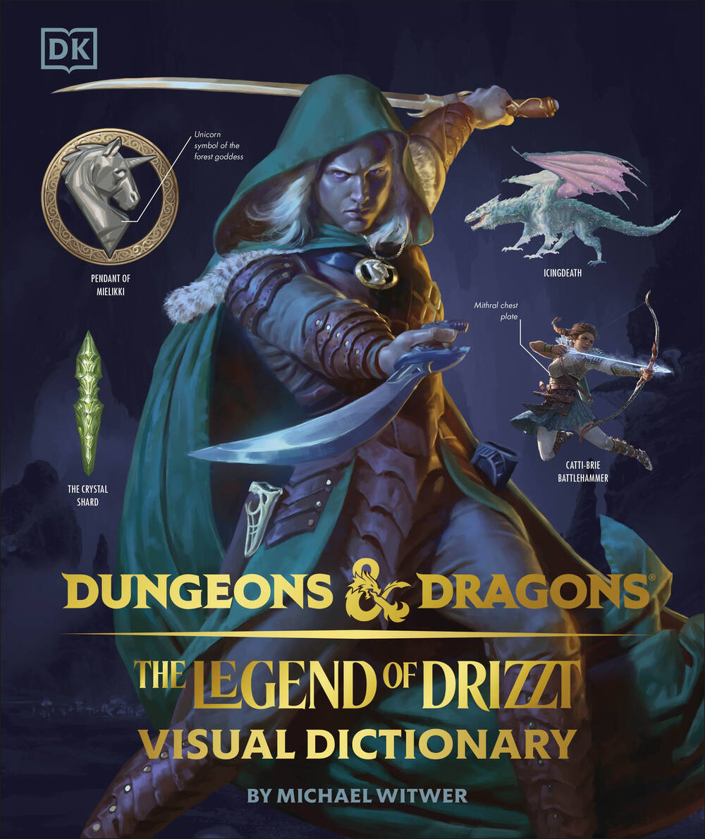 Dungeons & Dragons: The Legend of Drizzt Visual Dictionary (Hardcover)