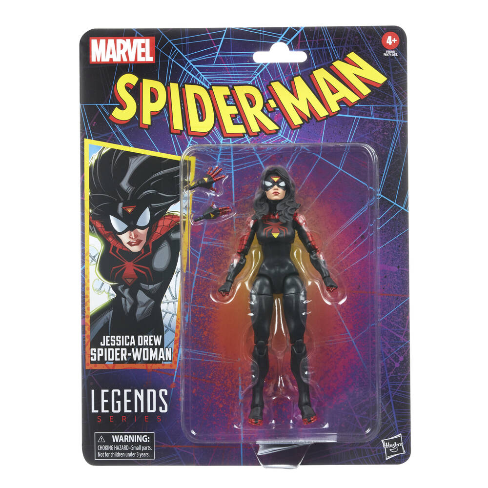 Marvel Legends Series: Spiderman Comics - Jessica Drew Spider-Woman (Classic) (WSL)