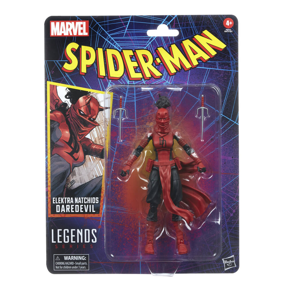 Marvel Legends Series: Spiderman Comics - Elektra Natchios Daredevil (Classic) (WSL)
