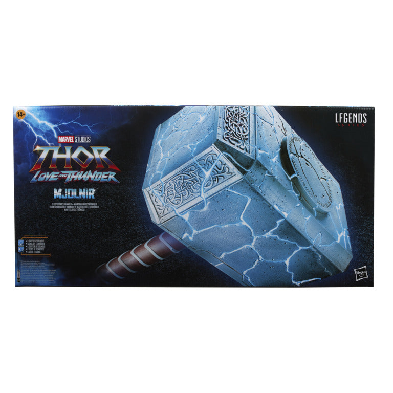 Marvel Legends Series Premium Role Play: Thor Love and Thunder Mjolnir Electronic Hammer (WSL)