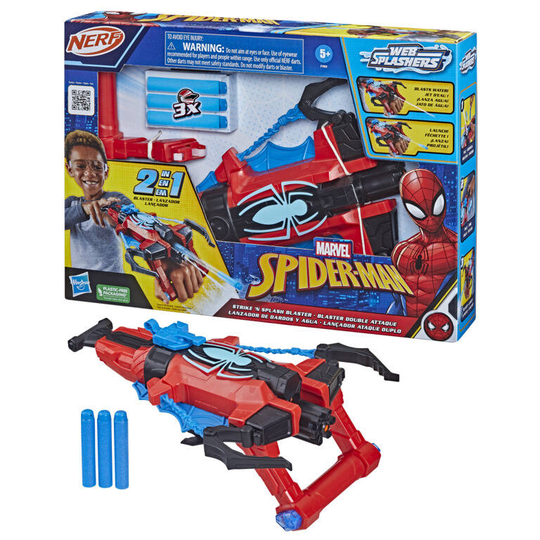 Marvel Spider-Man Strike 'N Splash Nerf Blaster