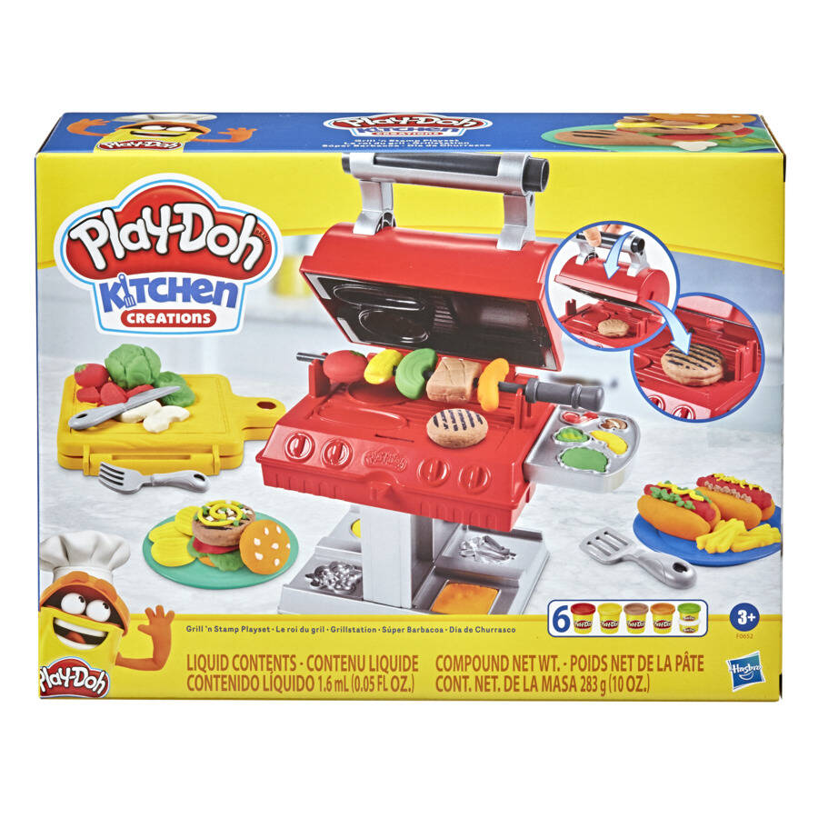 Play-Doh Kitchen Creations Grill 'n Stamp Playset (WSL)