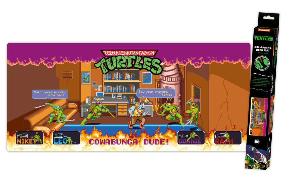 TMNT - Retro Cowbunga Dude - XXL Gaming Mat (WSL)