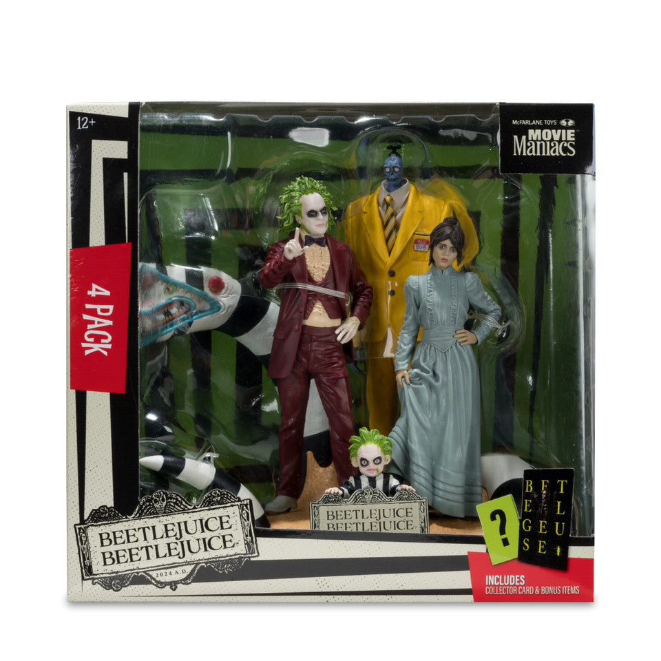 Movie Maniacs Multipack - Beetlejuice 2 4 Pack (WSL)