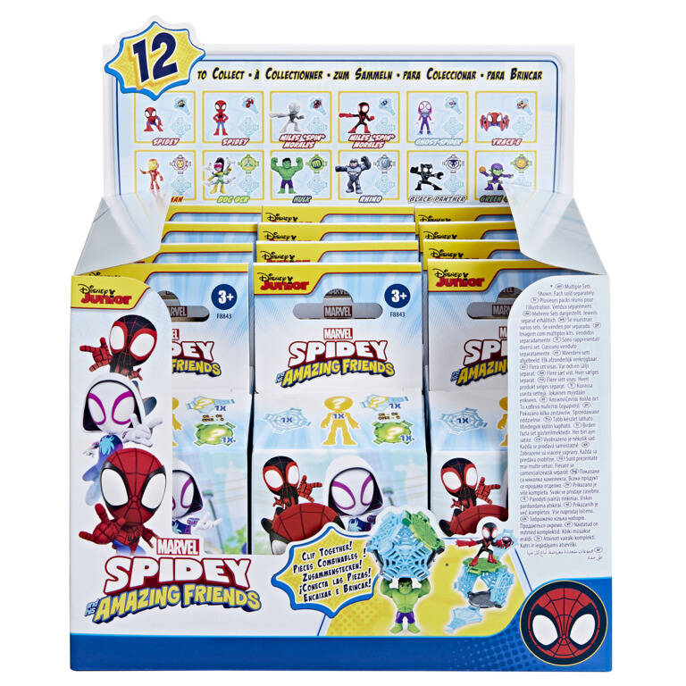 Marvel Spidey and His Amazing Friends Mini Action Figure with Web Accessories Assortment (WSL)