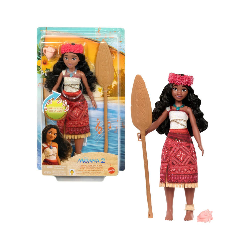 Disney Moana 2 Singing Adventure Moana Fashion Doll