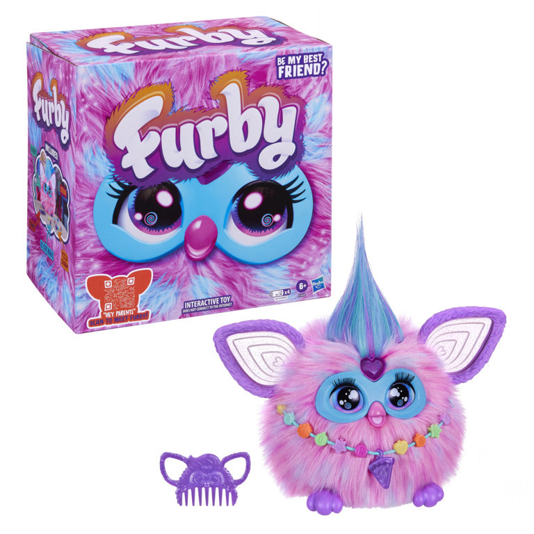 Furby Cotton Candy Pink Interactive Toy