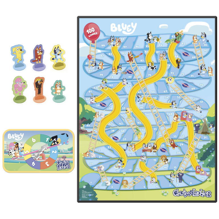 Chutes and Ladders Bluey