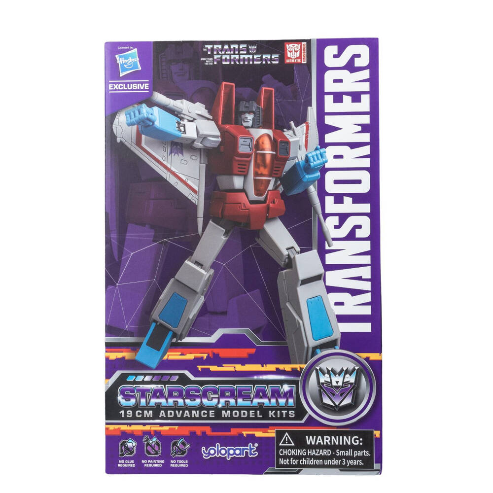 Transformers Generation 1 Yolopark AMK Mini Series Model Kit: Starscream (WSL)