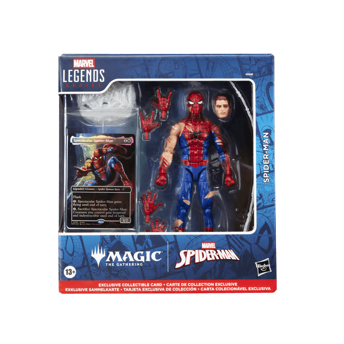 Marvel Legends Series x Magic: The Gathering Battle-Damaged Spider-Man