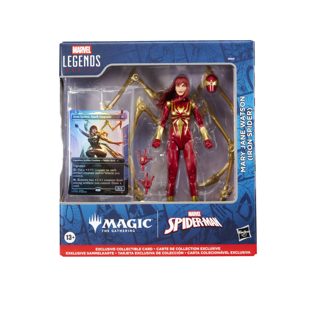 Marvel Legends Series x Magic: The Gathering Mary Jane Watson (Iron Spider) (please read description before ordering)