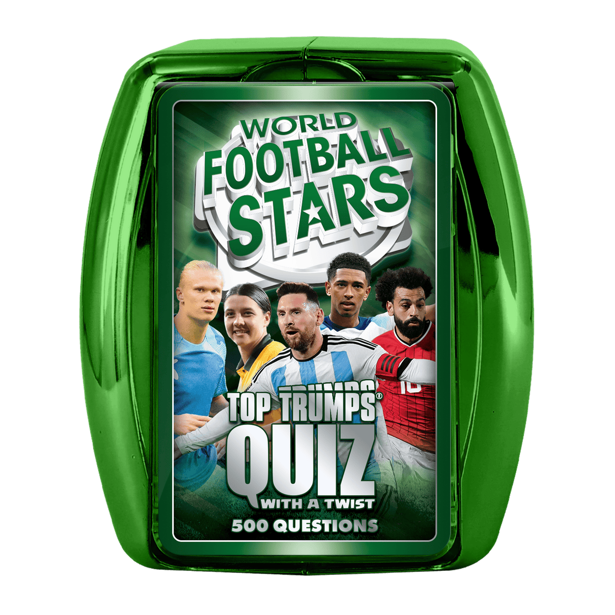 Top Trumps Quiz: World Football Stars (Green Case)