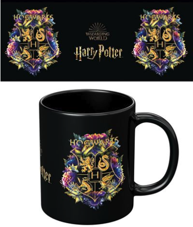 Harry Potter - Floral Crest - Mug