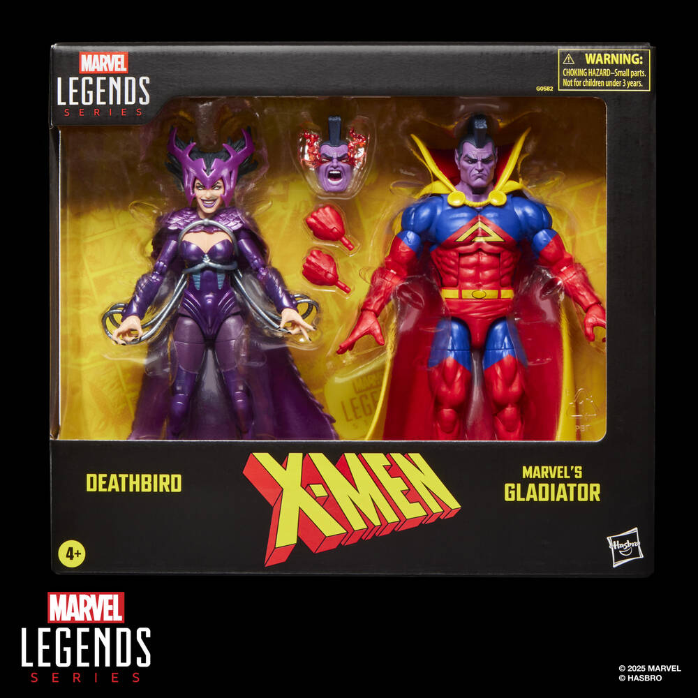 Marvel Legends Series X-Men Deathbird & Marvel's Gladiator (WSL)