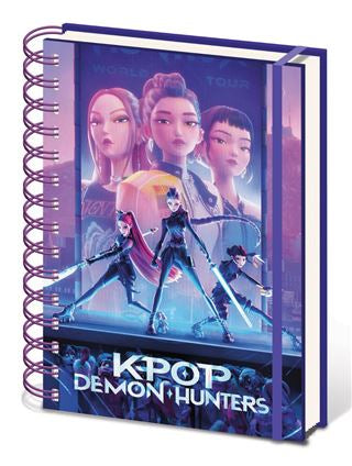 K-POP Demon Hunters A5 Wiro Notebook (WSL)