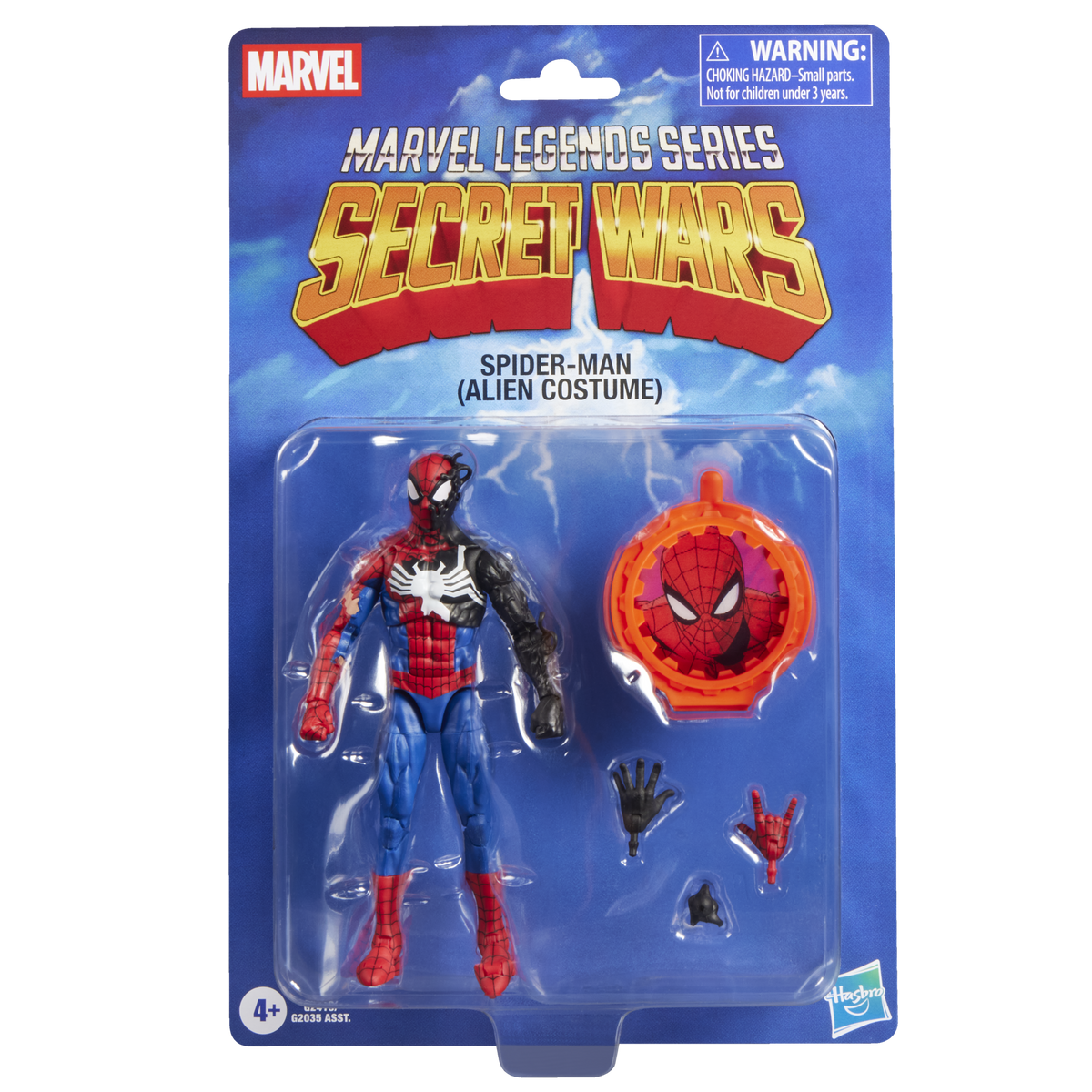 Marvel Legends Series Secret Wars Spider-Man (Alien Costume)