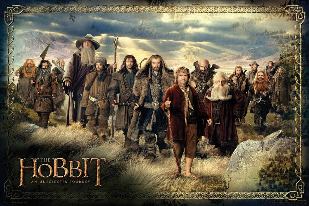The Hobbit: An Unexpected Journey - The Company Poster (610 x 915)