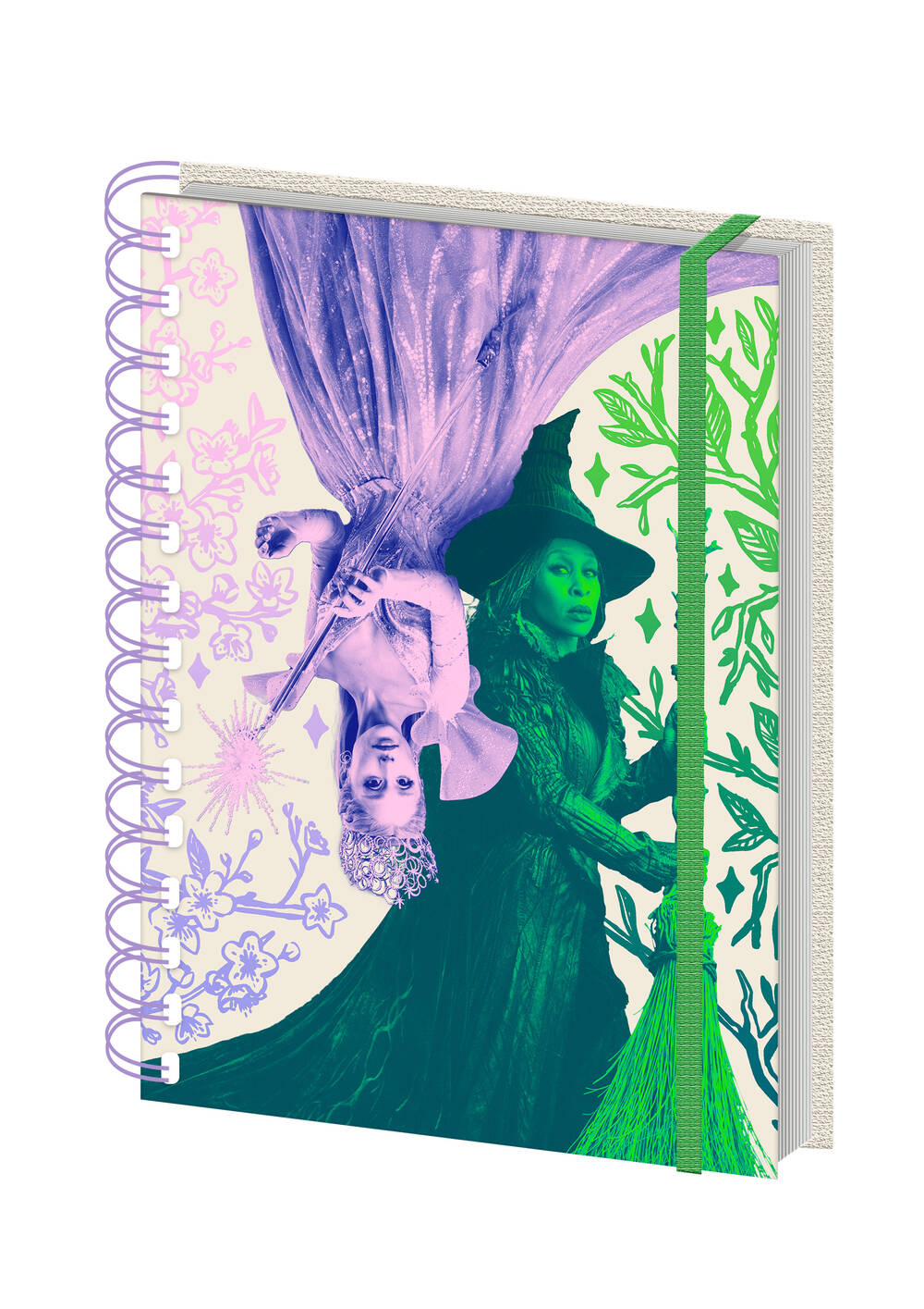 Wicked 2 - Glinda and Elphaba - A5 Wiro Notebook