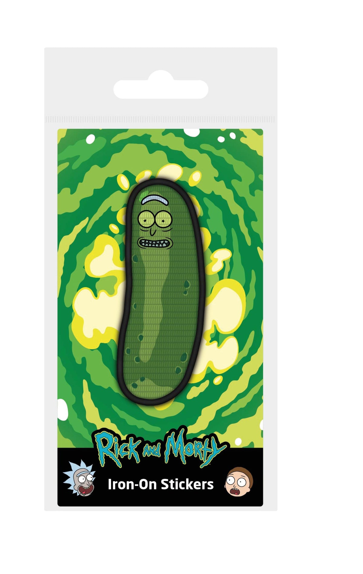 Rick And Morty - Pickle Rick - Embroidery - Iron On Patch