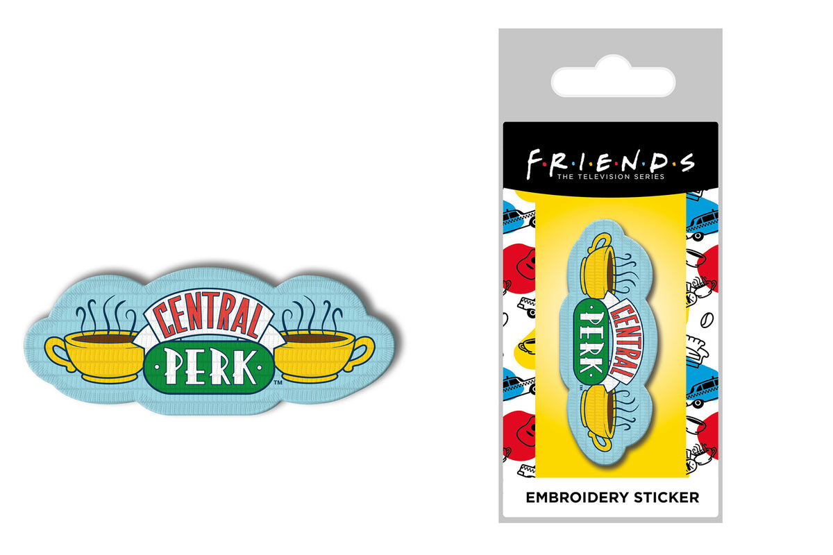 Friends TV - Central Perk - Embroidery - Iron On Patch