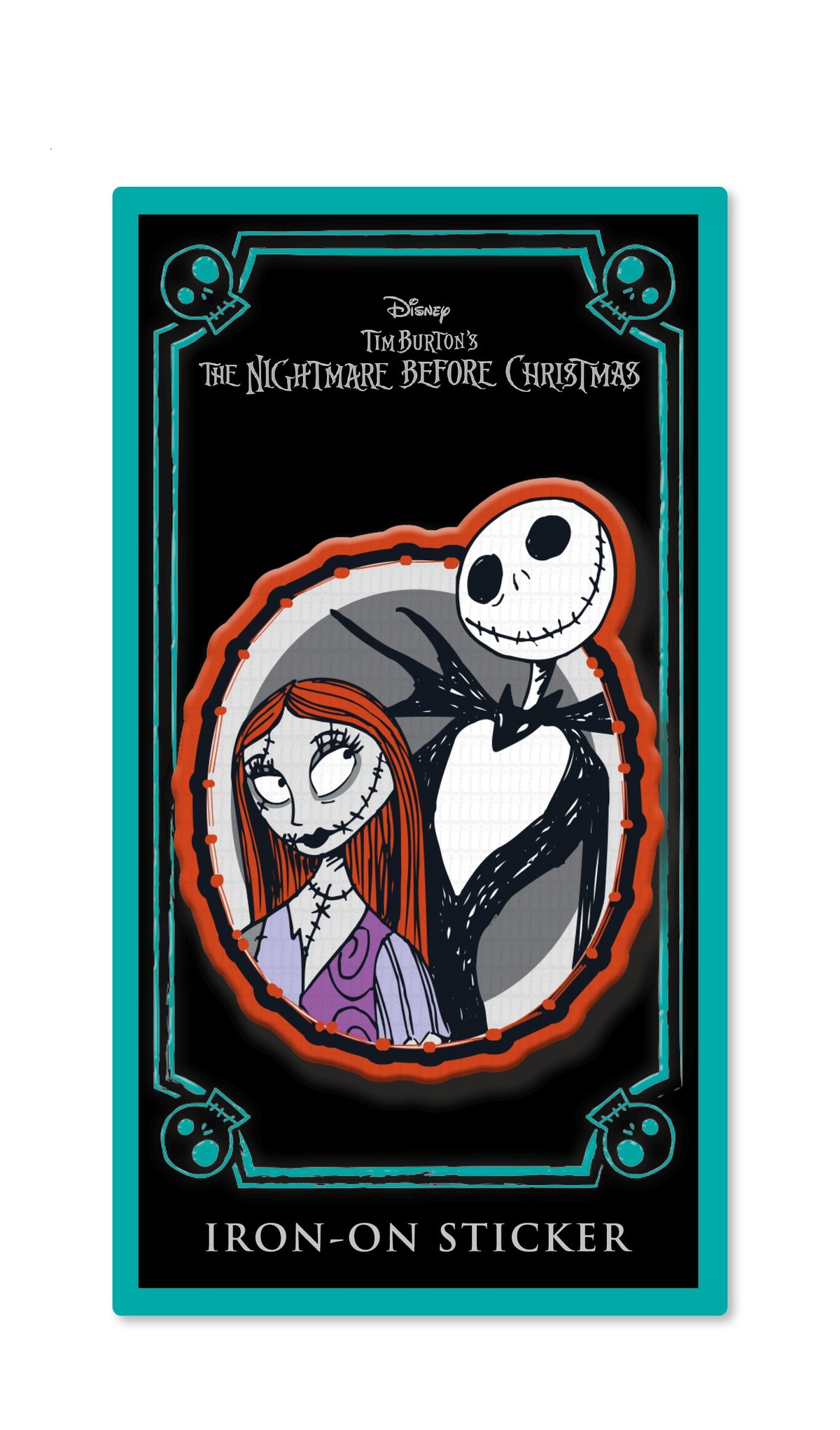 The Nightmare Before Christmas - Jack & Sally - Iron On Patch