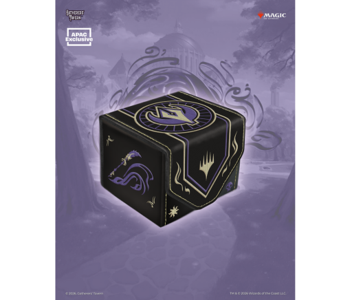 Gatherers' Tavern DOMARU Deck Box - Silverquill (MTG Secrets of Strixhaven)