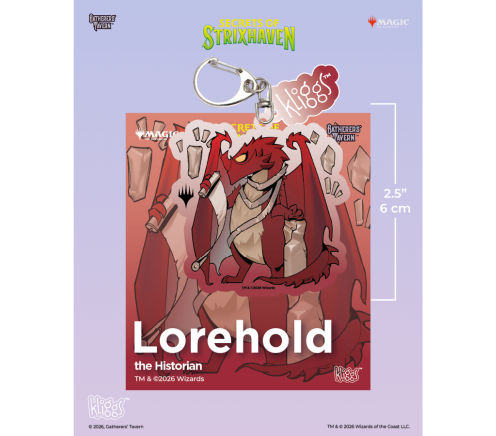 Gatherers' Tavern KLIGGS Keychain - Lorehold (MTG Secrets Of Strixhaven)