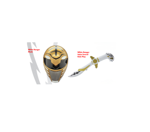 Power Rangers White Ranger Roleplay Bundle