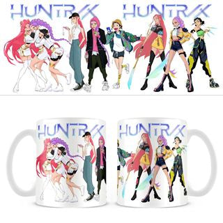 KPop Demon Hunters - Huntrix Triptych - White Mug