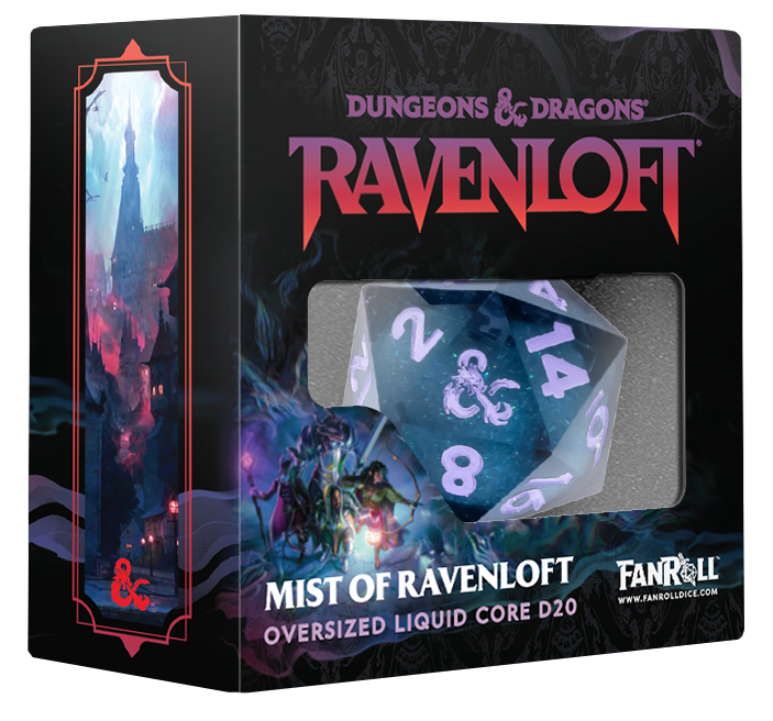 MDG: D&D Mists of Ravenloft Oversized Liquid Core D20