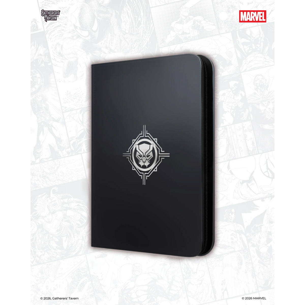 Gatherers' Tavern DOMARU 9 Pocket Binder - Black Panther (MTG Marvel Super Heroes)