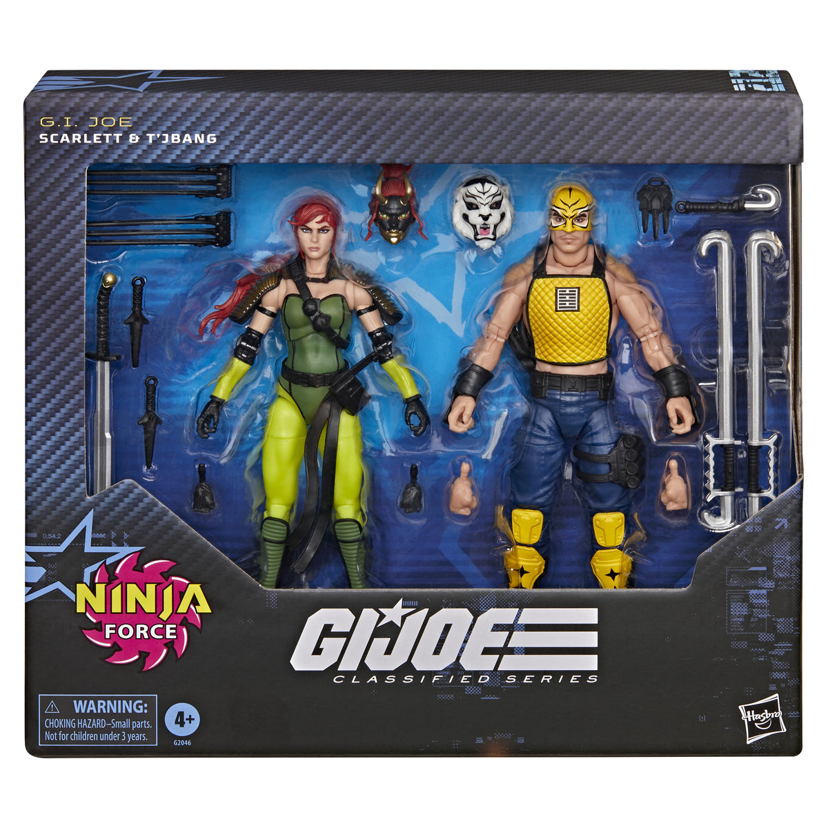 G.I. Joe Classified Series #212, Ninja Force Scarlett and T'Jbang