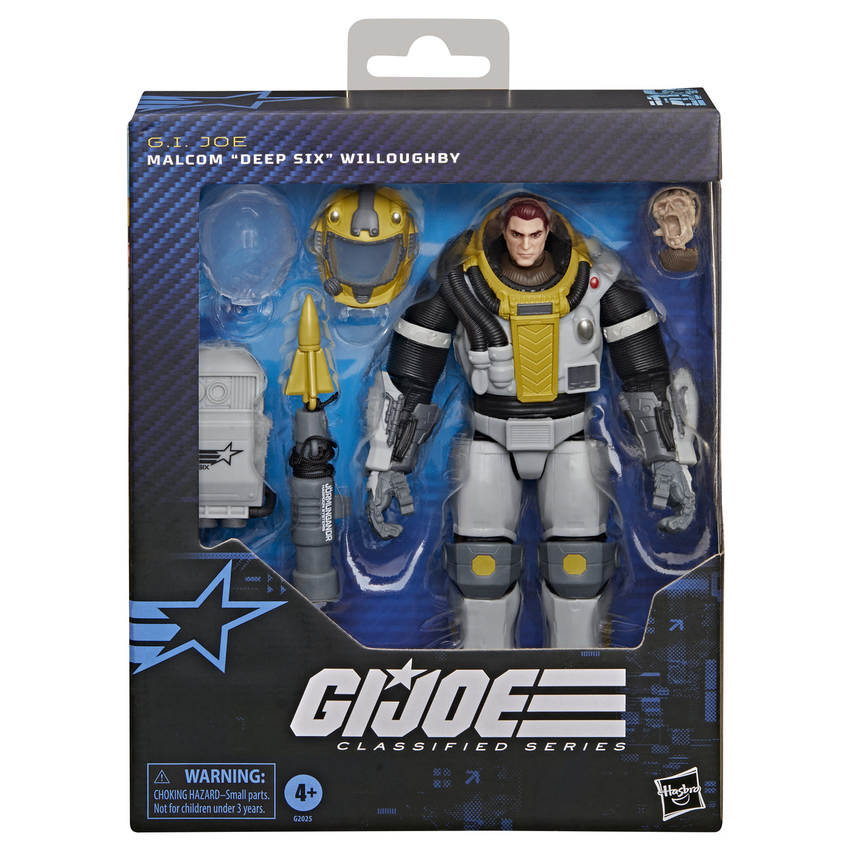 G.I. Joe Classified Series #206, Malcom "Deep Six" Willoughby (Limited Stock Available, On Manual Allocation)