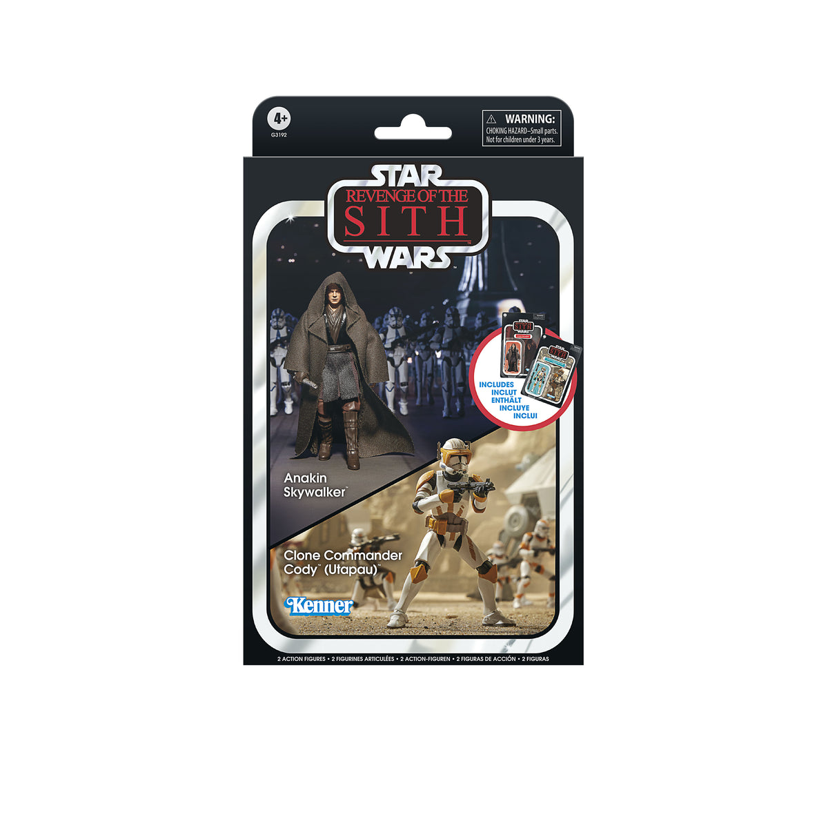 Star Wars The Vintage Collection Anakin Skywalker & Clone Commander Cody (Utapau)