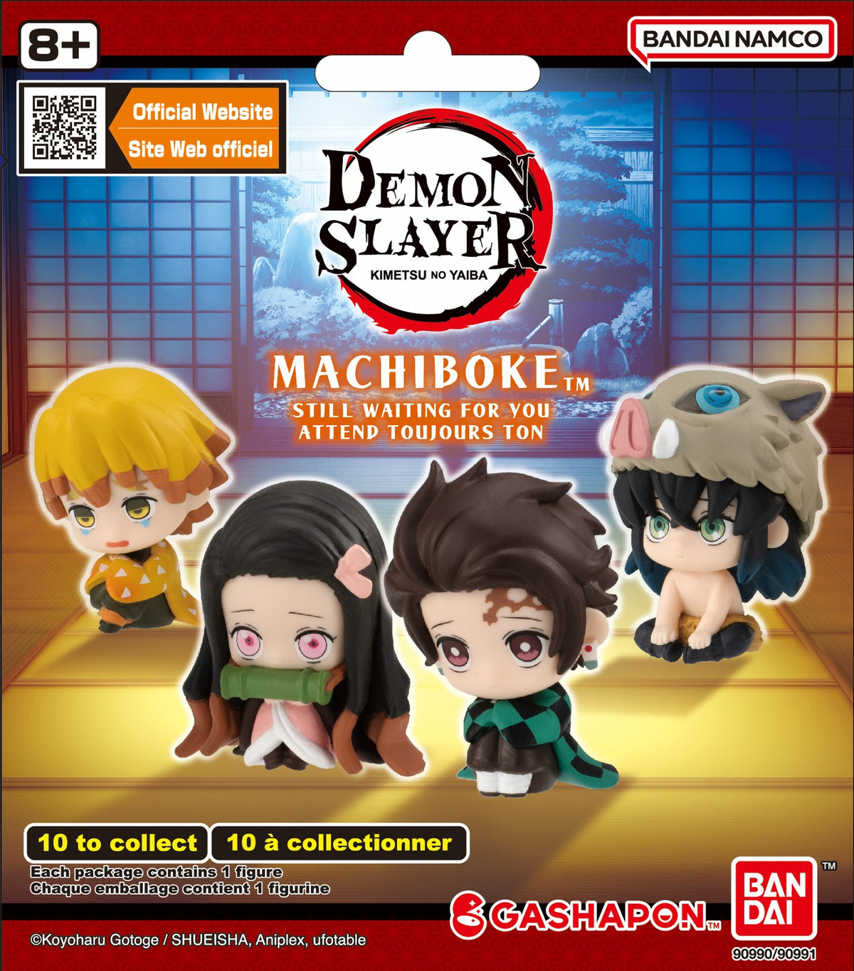 Bandai Toys - Demon Slayer Machiboke (Blind) (Randomly Assorted Waves)