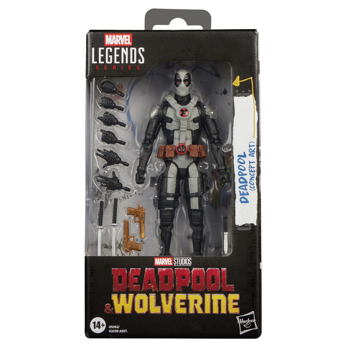 Marvel Legends Series Deadpool (Concept Art)