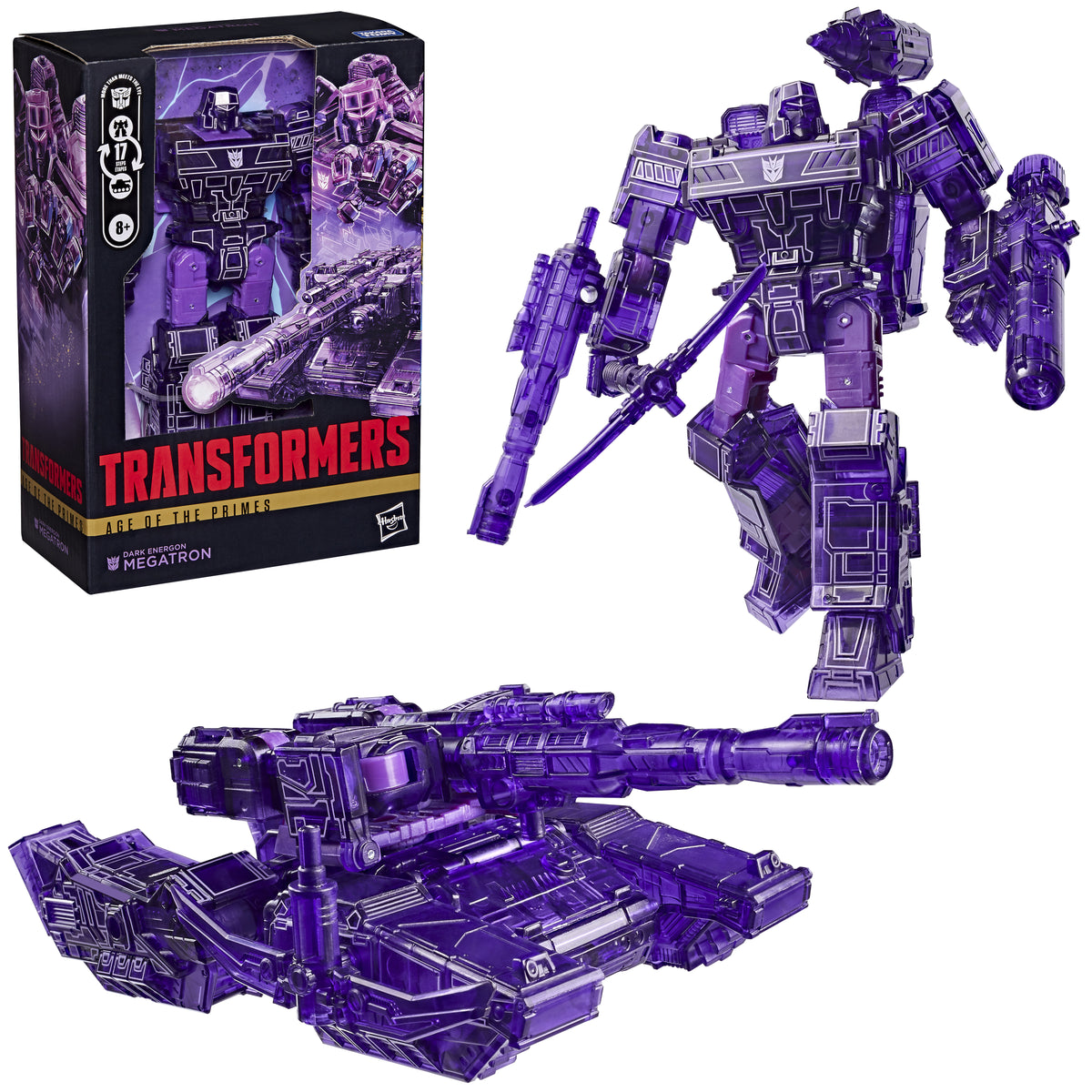Transformers Age of the Primes Voyager Class Dark Energon Megatron