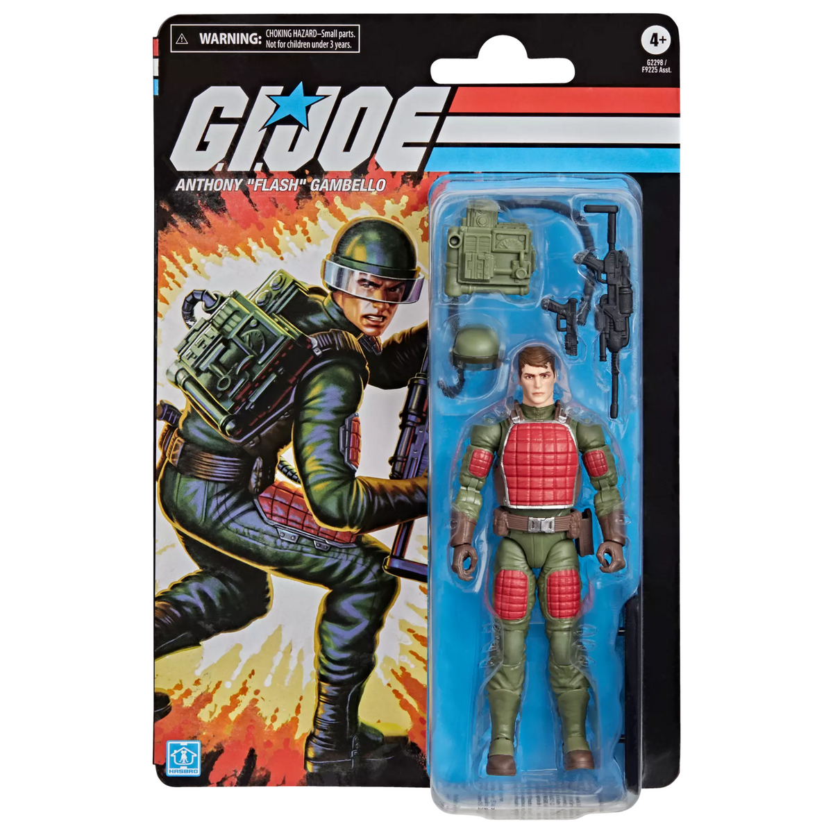 G.I. Joe Classified Series Retro Cardback Anthony "Flash" Gambello (On Manual Allocation, Limited Stock Available)