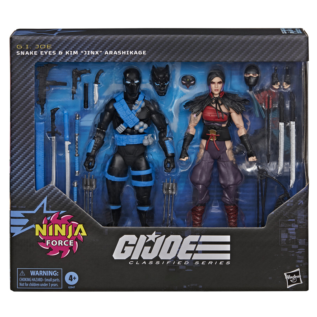 G.I. Joe Classified Series #223, Ninja Force Snake Eyes & Kim "Jinx" Arashikage (On Manual Allocation, Limited Stock Available)