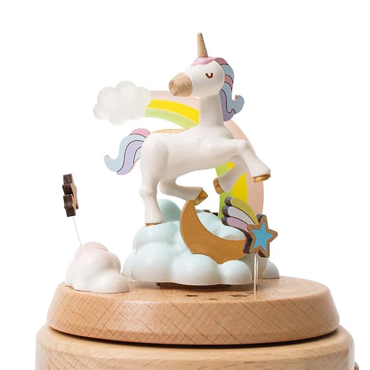 Unicorn - Glow Rotate Music Box