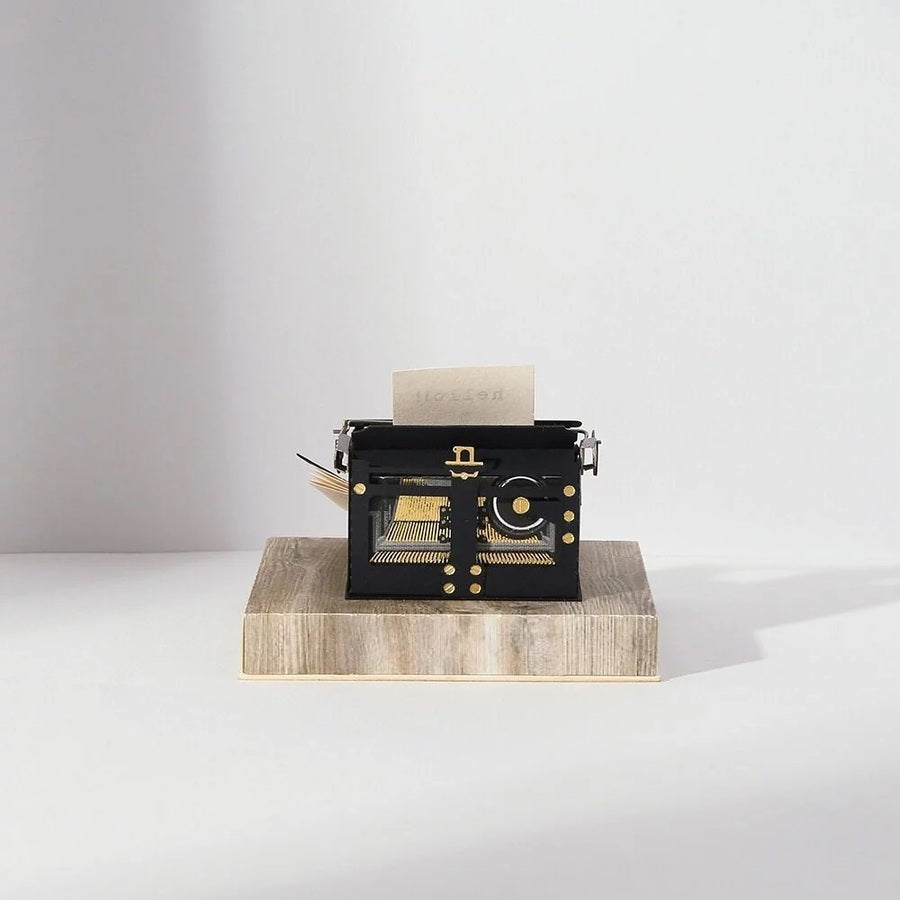 Typewriter - Paper Puzzle