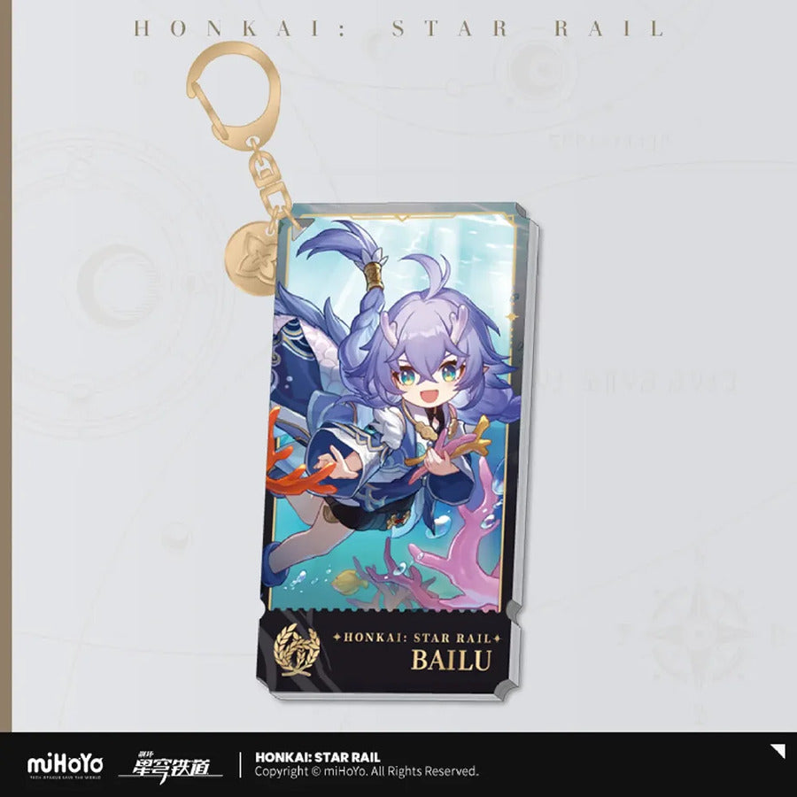 Character Illustration Series Keychain The Abundance - Bailu