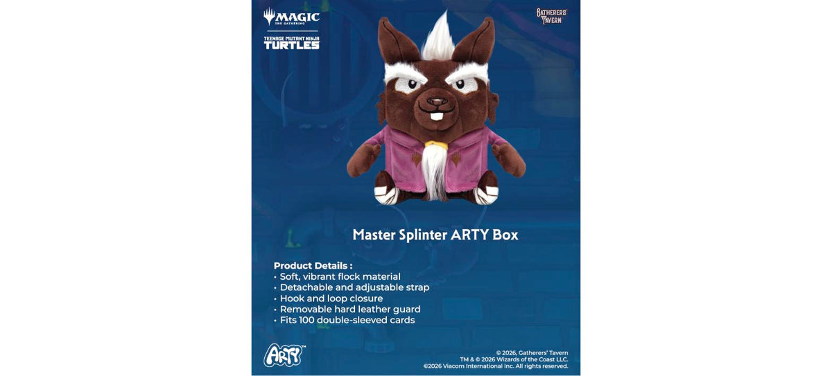 Gatherers' Tavern ARTY Box - Master Splinter (MTG Teenage Mutant Ninja Turtles)