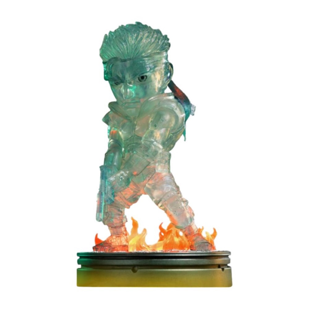 Metal Gear Solid – Solid Snake Stealth Camouflage 8″ PVC Statue
