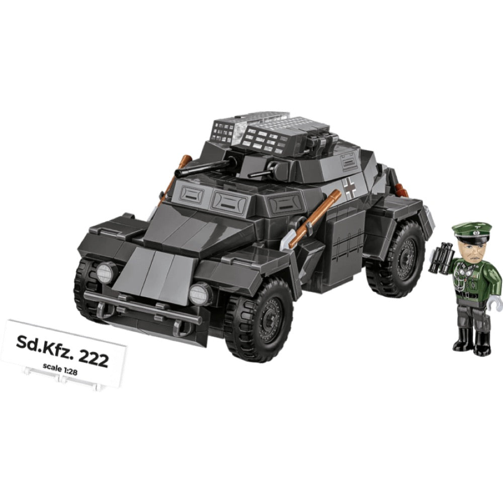 World War 2 – Sd.Kfz. 222 Brick Kit (502 Pieces)